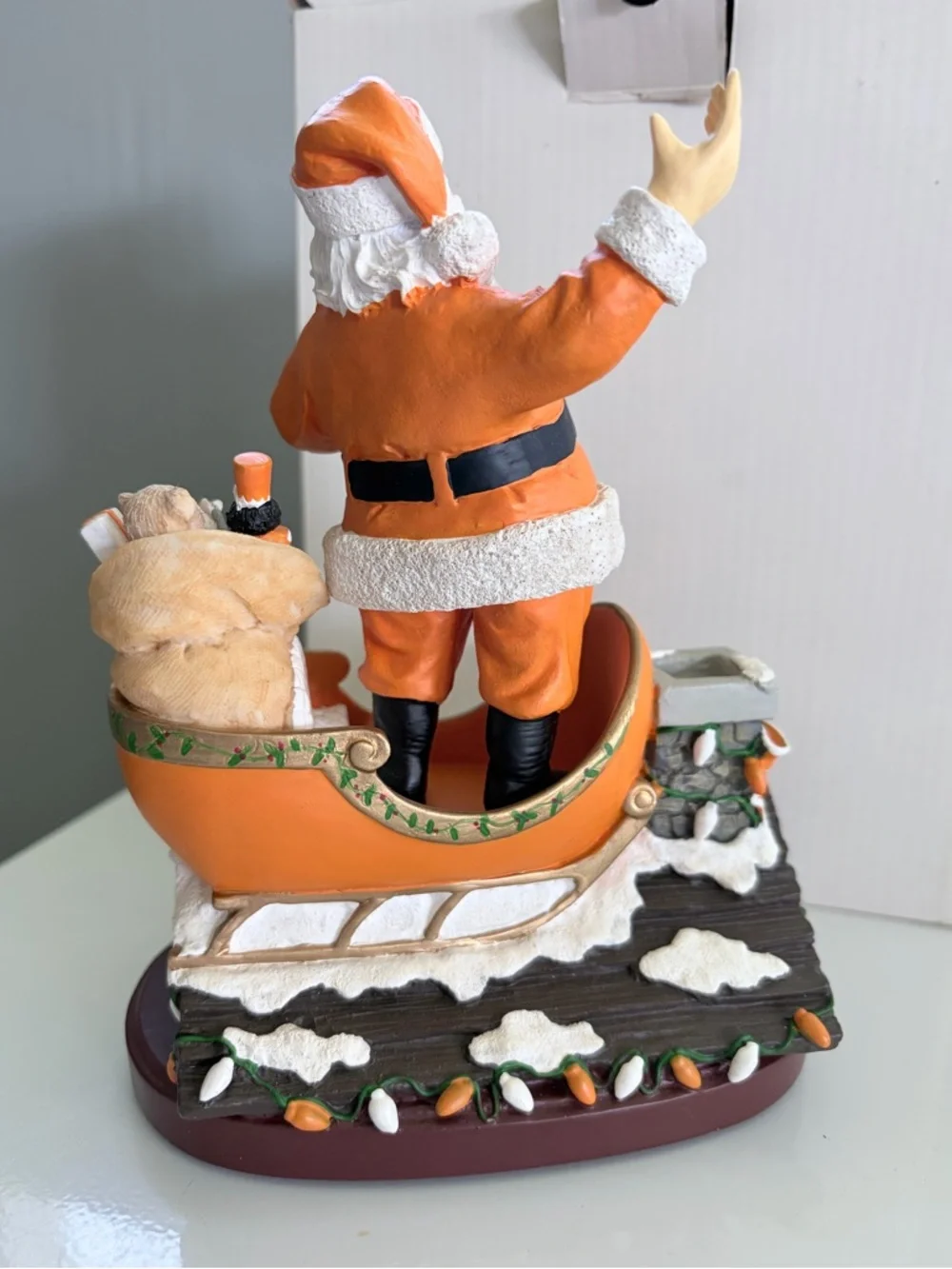 Tennessee Volunteers Collegiate Collectable Santa. 8th in Limited Series